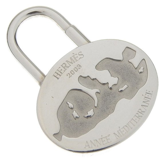 HERMES Mediterranean ANNNE MEDITERRANEE Cadena Silver metallic unisex